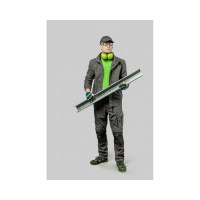 Рабочая куртка HOEGERT TECHNIK LEMBERG, темно-серый, р.2XL/56 HT5K800-2XL