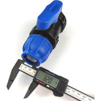 Кран BOUTTE ПНД 32-ВР 1" 9272210