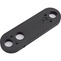 Блокиратор открывания окна INTERNIKA флажковый, с ключом, черный RAL 9005 INT0096.06