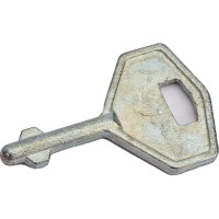 Блокиратор открывания окна INTERNIKA флажковый, с ключом, черный RAL 9005 INT0096.06