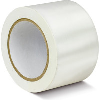 Лента ПВХ для разметки Mehlhose GmbH толщина 150 мкм цвет белый 100 мм х 33 м KMSE10033