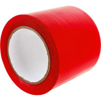 Лента ПВХ для разметки Mehlhose GmbH толщина 150 мкм цвет красный, 100 мм х 33 м KMSR10033