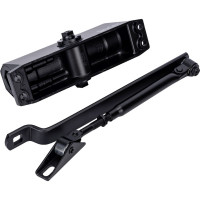 Дверной доводчик DORF 80 кг, черный RAL 9005 matt L8223_black