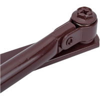 Дверной доводчик DORF 80 кг, коричневый L8223_brown