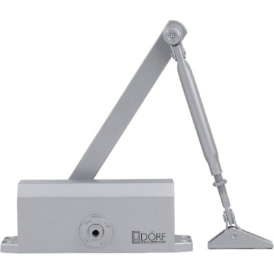 Дверной доводчик DORF 80 кг, серебро L8223_silver
