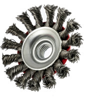 Щётка-крацовка для УШМ ( 100 мм; M 14; Жесткая) Orientcraft OCBBK1100M14