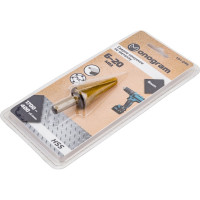 Сверло конусное с прямой режущей кромкой по металлу Basis (6-20 мм; HSS-TiN) Monogram 101-095