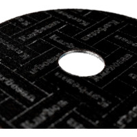 Диск отрезной по нержавеющей стали 115х2.5х22 мм INOX Karbosan KAR-910190