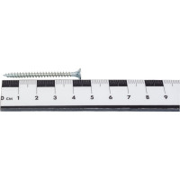 Саморез КРЕП-КОМП белый цинк, POZY, 3,5х45, 50 шт. бд3545мф