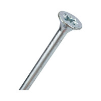 Саморез КРЕП-КОМП белый цинк, POZY, 6х200, 5 шт. бд6200мф