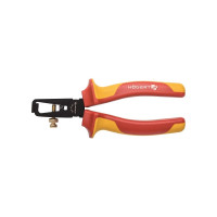 Изолированные клещи для зачистки проводов HOEGERT TECHNIK 160 мм 1000 V HT1P931