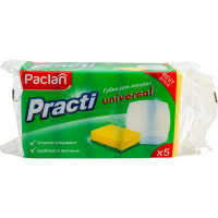 Губки для посуды Paclan Practi Universal 5 шт 42598413 4610015984132