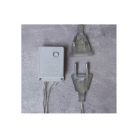 Занавес Luazon DECOR Капли IP20, УМС вилка, 2.5х0.65 м, Н.С. LED-50-220V, 8 режимов, теплый белый 3612412