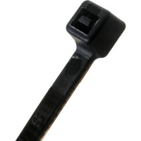 Пластиковые стяжки Cablexpert 150 мм х 3.6 мм, чёрные, 100 шт. NYT-150x3.6B