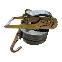 Стяжной ремень с крюками ТРАСТ 10/20 т, 12 000 мм (100 мм) Россия 4687201914464