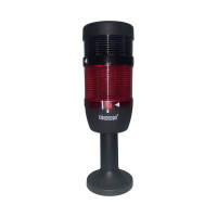 Сигнальная колонна Emas 70 мм, красная, 220 В, стробоскоп FLESH IK71F220XM01