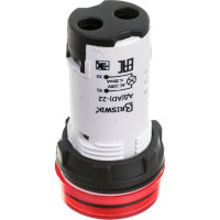 Индикатор Briswik светодиодный АД-22 красный 220В AC/DC IP65 22AC/DC220V4.BR