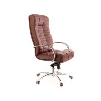 Кресло Everprof Atlant AL M кожа коричневый EP-Atlant M al eco brown
