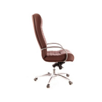 Кресло Everprof Atlant AL M кожа коричневый EP-Atlant M al eco brown
