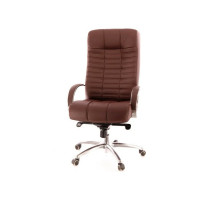 Кресло Everprof Atlant AL M кожа коричневый EP-Atlant M al eco brown