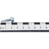 Кровельный саморез КРЕП-КОМП цинк 7 мкм, без шайбы, 5,5x19 К, 50 шт. скбш5519мф