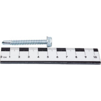 Кровельный саморез КРЕП-КОМП цинк 7 мкм, без шайбы, 6,3x51 К, 10 шт. скбш6351мф