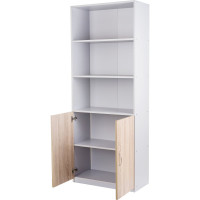 Полузакрытый шкаф Комфорт-Питер Бюджет 402651, 402879, 096 дуб сонома/серый 2552.030.091