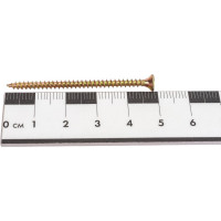 Универсальный саморез с потайной головкой BEFAST желтый цинк 3х50 500 шт. C3050500S