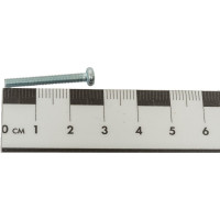 Винт BEFAST DIN 7985, полусфера, полная резьба, покрытие цинк, 3х25, 50 шт. 7985F0302550S