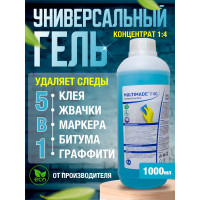 Универсальный гель Мультимэйд Г40 для очистки и обезжиривания поверхностей, 1 л 4607002304509
