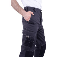 Летние брюки iForm ТУРБО SAFETY темно-серый/черный Брю 1604/88/182