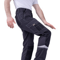 Летние брюки iForm ТУРБО SAFETY темно-серый/черный Брю 1604/88/182