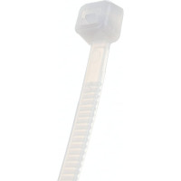 Хомут-стяжка для кабеля IEK ITK 3,6х200 мм, нейлон, белый, 100 шт. HKW-W36-L200