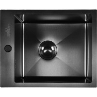 Кухонная мойка из нержавеющей стали WISENT с PVD покрытием/WW34050В WS34050B/WGER019B