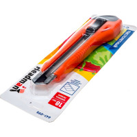 Пистолетный нож HEADMAN с фиксатором и запасным лезвием, 18мм 641-095