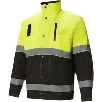 Костюм СОЮЗСПЕЦОДЕЖДА Премиум черный/лимонный, р. 56-58, рост 170-176 2000000065670