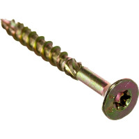 Саморезы по дереву КРЕП-КОМП ПРОФИ желтые, потайн. 5.0х50 мм 200 шт. 05050Fh