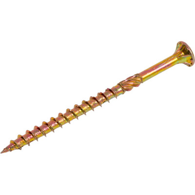 Саморезы по дереву КРЕП-КОМП ПРОФИ желтые, потайн. 4.0х60 мм 200 шт. 04060Fh