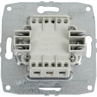 Механизм 1-клавишного выключателя MONO ELECTRIC L/D, серебро 500-002125-100