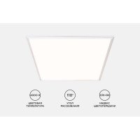 Светодиодная панель Apeyron 48Вт, 4800Лм, 4000К, 595х595х9мм 42-003