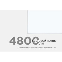Светодиодная панель Apeyron 48Вт, 4800Лм, 6500К, 595х595х9мм. 42-004