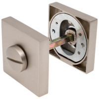 Квадратная завертка к ручкам Ренц никель супер матовый INBK 03 MSN