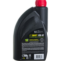 Моторное масло GT OIL Smart SAE 10W-40 API SL/CF, 1 л 8809059408865