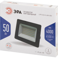 Прожектор светодиодный уличный ЭРА LPR-023-0-65K-050 50Вт 6500K IP65 Б0052024