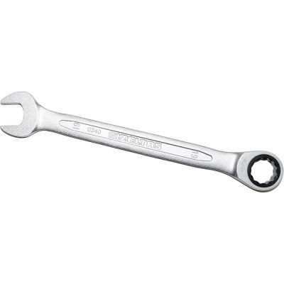 Комбинированный ключ трещоточный IZELTAS 19мм, длина 245 мм, 340020019