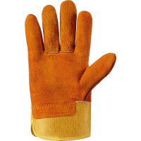 Замшевые перчатки Фабрика перчаток Ангара ПЕР-ЗАМШ-ХБ-12/120