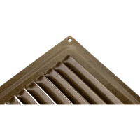 Решетка вентиляционная 150х150 мм бронзовый металлик Трибатрон 87695