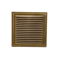 Решетка вентиляционная 150х150 мм бронзовый металлик Трибатрон 87695