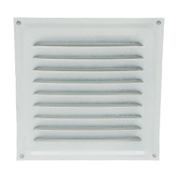 Решетка вентиляционная 100х100 мм белая Трибатрон 87516
