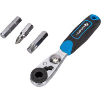 Набор бит с трещоткой HOEGERT TECHNIK 1/4 , SL, PH, PZ, HEX, Torx, Torx c отверстием  33 шт. HT1R460
